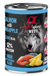 ALPHA SPIRIT WET Salmon with pineapple - wet dog food - 400g