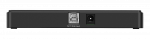 USB-A &scaron;akotuvas DELTACO, 7 USB-A prievadai, maitinimo jungikliai, maitinimo &scaron;altinis pridėtas, juodas / UH-739 / 1903172