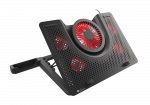GENESIS Laptop cooling pad, OXID 550 15.6-17.3 5 FANS, LED LIGHT, 1 USB | Genesis | Laptop cooling pad, OXID 550 | 400 x 280 x 5