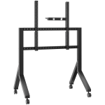 ONKRON Mobile TV stand for 70"-110" Screens up to 125 kg, Black