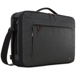 Case Logic | Era Hybrid Briefcase | Fits up to size 15.6 " | Messenger - Briefcase/Backpack | Shoulder strap | Obsidian