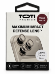 TOTI PREMIUM Anti-broken Lens protector for iPhone 18 Pro / 18 Pro Max Burgundy