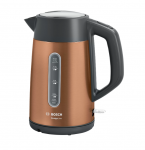 Bosch | Kettle | TWK4P439 | Electric | 2400 W | 1.7 L | Stainless steel | 360 rotational base | Copper