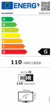 Blaupunkt Mini LED TV | 65MBG7000S | 65 | Smart TV | Google TV | Black