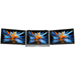 Portable monitor Blackview DCM6 Dual Screen 14inch 1920x1080 16:9 LCD 60Hz IPS 178 USB-C 3.1x3 for 13-17.3 inch laptops352.2x237