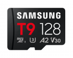 Samsung T9 | MicroSD Card | 128 GB | microSDXC | Flash memory class U3, V30, A2