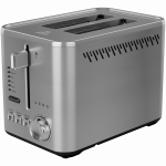 AENO TS3 elektrinis skrudintuvas, 2 riekelėms, 950W, 7 skrudinimo lygiai, 6 duonos programos, nerūdijančio plieno
