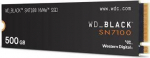 SSD|SANDISK|Black SN7100|500GB|M.2|NVMe|3D TLC|Write speed 5800 MBytes/sec|Read speed 6800 MBytes/sec|WDS500G4X0E