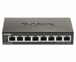 D-Link | Smart Gigabit Ethernet Switch | DGS-1100-08V2 | Managed | Desktop | Power supply type External | 24 month(s)
