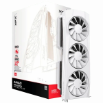 XFX Quicksilver AMD Radeon RX 9070XT White 16GB GDDR6 256-bit HDMI 3xDP