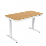 Activejet desk with electric height adjustment 140x70 ET119W-C white/oak