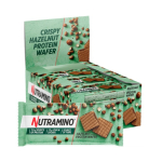 Nutramino vafliukai 12 x 39g skonis - Lazdyno rie&scaron;utų