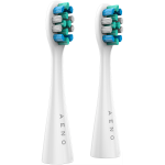 AENO Replacement toothbrush heads, White, Dupont bristles, 2pcs in set (for ADB0001S/ADB0002S)