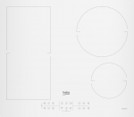 BEKO Hob | HII64200FMTW | Induction | Number of burners/cooking zones 4 | Touch control | Timer | White