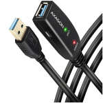 AXAGON ADR-305 aktyvus USB 3.2 Gen 1 ilginamasis kabelis, USB-A, 5m, 5Gbps