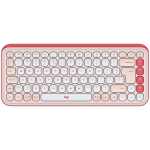 LOGITECH POP ICON KEYS - ROSE - US INT'L - BT - INTNL-973