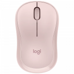 Logitech M240 Silent belaidė pelė, Bluetooth, 4000DPI, 3 mygtukai, rožinė