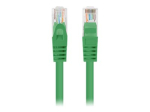 Lanberg Patchcord CAT.6 UTP 1M fluke passed 10-pack, Green | PCU6-20CC-0100-G