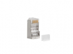 Lanberg PLS-6000 wire connector RJ-45 Stainless steel, Transparent