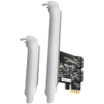 Axagon Two-channel SATA III PCI-Express controller with two internal SATA port outputs. Standard & Low profile.
