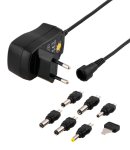 DELTACO universalus maitinimo &scaron;altinis 100-240 V, 3-12 V, 600 mAh, 6 tips PSR-06A