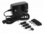 AC/DC adapteris NORDIC QUALITY, 3-12V, 6.7-27W, 2250mAh / MW3IP25GS / 222992