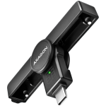 Foldable pocket USB-C contact Smart / ID card reader.