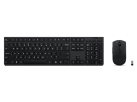 Lenovo Professional Wireless Rechargeable Combo Keyboard and Mouse | Keyboard and Mouse Set | Wireless | Mouse included | Blueto