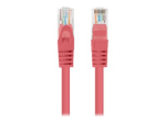 Lanberg Patchcord CAT.6 UTP 0.5M fluke passed 10-pack, Red | PCU6-20CC-0050-R
