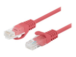 Lanberg Patchcord CAT.6 UTP 1M fluke passed 10-pack, Red | PCU6-20CC-0100-R