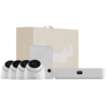Ubiquiti UniFi UNVR-Instant-KIT-EU Compact Protect NVR Kit, includes (1) UniFi Protect NVR Instant with (4) G5 Turret Ultra came