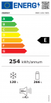 INDESIT Refrigerator | INKS 1401 S4E1 | Energy efficiency class E | Free standing | Combi | Height 202.5 cm | Fridge net capacit