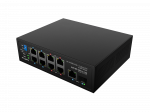 Lanberg Switch PoE 4xBT 4xAT SFP/ETH Din Unmanagment Fast Ethernet | ILFE-8P-1GE-1S-120 | Unmanaged | Din rail, Rack