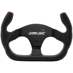SIMAGIC C-Shaped Steering wheel without HUB, 325mm, Leather. S405