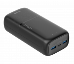 I&scaron;orinė baterija DELTACO, 27 000 mAh su greituoju įkrovimu ir 3 jungtimis, 2x USB-A 22.5W, 1x USB-C PD 20W, juoda / PB-C1011 / 1
