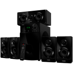 Speakers SVEN HT-210, black (125W, Bluetooth, Optical, Coaxial, FM, USB/SD, Display, RC unit)