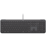 LOGITECH Signature Slim K620 Wired Keyboard for Business - GRAPHITE - US INT'L - USB - N/A - INTNL-973 - USB-C