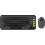 LOGITECH POP ICON COMBO - GRAPHITE - US INT'L - BT - INTNL-973
