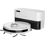 Robot Cleaner w/Dust Collector, white, 2in1 and dust tank, 4000pa, 3200mAh battery