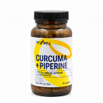 FitNWell Curcuma Piperine ciberžolė su piperinu, 90 kapsulių