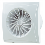 Blaugerg Fan | Sileo 100 | Extractor Fan | White | Diameter 10 cm | Number of speeds 1