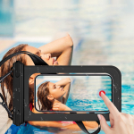 JUST MUST Waterproof Phone Pouch Black