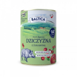 BALTICA Smaki region&oacute;w Venison with cranberries - wet dog food - 400g