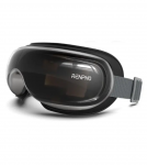 RENPHO Eyeris 3 akių masažuoklis, balso valdymas, &scaron;ildymas, vėsinanti gelio kaukė, juodas