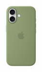 MGEX4ZM/A iPhone 17 Silicone Case with MagSafe, Light Moss