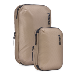 Thule Compression Cube Set, Small/Medium | Packing Cube | Gentle Beige