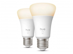 Philips Hue W 810 A60 2P EU | E27 | 7 W | Warm white to cool white light | Bluetooth, Zigbee