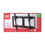 Universalus sieninis televizoriaus laikiklis ONE FOR ALL TV BRACKET, SOLID TILT, VESA 400 GLOBAL / WM4421