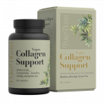 Pura Nutra Vegan Collagen Support augalinis maisto papildas, 30 kapsulių