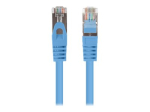 Lanberg Patchcord CAT.6 FTP 0.25M fluke passed 10-pack, Blue | PCF6-20CC-0025-B